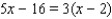 <strong>Solve the equation. </strong> A) B) C) D) E)
