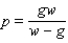 <strong>Solve the formula for p. </strong> A) B) C) D) E)