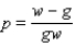 <strong>Solve the formula for p. </strong> A) B) C) D) E)