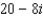 <strong>Write the expression in the form , where a and b are real numbers. </strong> A) B) C) D) E)