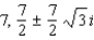 <strong>Find the solutions of the equation. </strong> A) B) C) D) E)