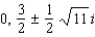 <strong>Find the solutions of the equation. </strong> A) B) C) D) E) no solutions