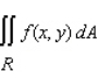 <strong>Evaluate the double integral for the given function f(x, y) and the region R. </strong> A) 14 B) 13 C) 11 D) 18 E) 2