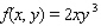 Evaluate the double integral for the given function f(x, y) and the region R. ; R is the rectangle defined by