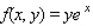 Evaluate the double integral for the given function f(x, y) and the region R. ; R is bounded by and y = x.