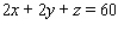 Maximize the function subject to the constraint .