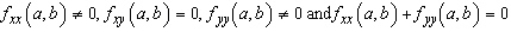 Determine the statement is true or false. If it is true explain why it is true. If it is false, give an example to show why it is true. If satisfies at a critical point of , then cannot have a relative extremum at .