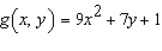 Find the first partial derivative of the following function.