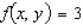 A level curves of a function   of two variables,   ,