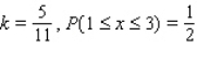 <strong>Determine the value of the constant so that the function is a probability density function on the interval . If is a continuous random variable, compute the probability that will assume a value between and .</strong> A) B) C) D) E)
