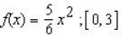 <strong>Find the expected value of the continuous random variable X associated with the probability density function over the indicated interval. </strong> A) B) C) D) E)