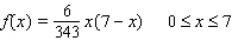 <strong>The amount of snowfall in feet in a remote region of Alaska in the month of January is a continuous random variable with probability density function Find the amount of snowfall one can expect in any given month of January in Alaska.</strong> A) 7.5 ft B) 4 ft C) 2.5 ft D) 3.5 ft