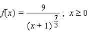 <strong>Find the area of the region under the given curve over the indicated interval. </strong> A) sq unit B) sq unit C) sq unit D) sq units E) sq unit