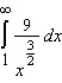<strong>Evaluate the following improper integral whenever it is convergent. </strong> A) 17 B) 26 C) 8 D) 18 E) the integral is divergent