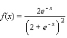 Find the area of the region bounded by the x-axis and the graph of the function. __________ sq units