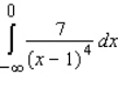 Evaluate the following improper integral whenever it is convergent. Enter divergent if the integral is divergent.