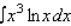 Use the table of integrals to find the integral. Use C as the constant of integration.