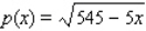 <strong>It is known that the quantity demanded of a certain make of portable hair dryer is x hundred units/week and the corresponding wholesale unit price is dollars. Determine the consumers' surplus if the wholesale market price is set at $20/unit. Round your answer to the nearest dollar.</strong> A) $5,093 B) $5,217 C) $4,975 D) $4,661