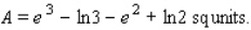 <strong>Sketch the graphs of the functions f and g and find the area of the region enclosed by these graphs and the vertical lines x = a and x = b. </strong> A) B) C) D)