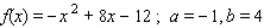 <strong>Sketch the graph and find the area of the region bounded by the graph of the function f and lines y = 0, x = a and x = b. </strong> A) B) C) D)