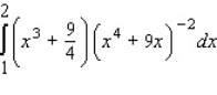 Evaluate the definite integral.  