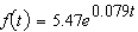 <strong>According to data obtained from the CBO, the total federal debt (in trillions of dollars) from 2001 through 2006 is given by where t is measured in years, with corresponding to 2001. What was the total federal debt in 2004? Round answer to three decimal places.</strong> A) B) C) D) E)