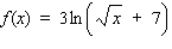 Find the derivative of the function.  