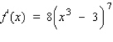 <strong>Find the derivative of the function. </strong> A) B) C) D)
