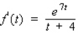 <strong>Find the derivative of the function. </strong> A) B) C) D)