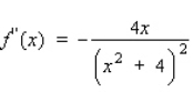 <strong>Find the second derivative of the function. </strong> A) B) C) D)