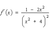 <strong>Find the second derivative of the function. </strong> A) B) C) D)