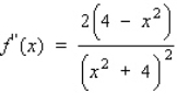 <strong>Find the second derivative of the function. </strong> A) B) C) D)