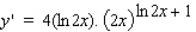 <strong>Use logarithmic differentiation to find the derivative of the function. </strong> A) B) C) D) E)