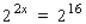Solve the equation for x.  