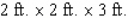 <strong>A rectangular box is to have a square base and a volume of 32 . If the material for the base costs 10 cent/square foot, the material for the sides costs 30 cent/square foot, and the material for the top costs 20 cent/square foot, determine the dimensions of the box that can be constructed at minimum cost. </strong> A) B) C) D)