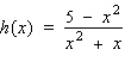 Find the horizontal and vertical asymptotes of the graph of the function.