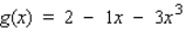 Using the curve-sketching guide, select the graph of the function.