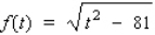Select the graph of the function using the curve-sketching guide.