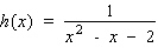 Select the graph of the function using the curve-sketching guide.