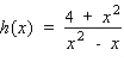 Find the horizontal and vertical asymptotes of the graph of the function. (You need not sketch the graph.) Horizontal asymptote(s) __________ Vertical asymptote(s) __________