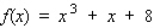 Show that the function   has no relative extrema on   .