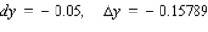 <strong>Let f be the function defined by . Find the approximate change in y if x changes from to . Find the actual change in y if x changes from to .</strong> A) B) C) D) E)