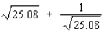 <strong>Use a differential to approximate . Hint: Let and compute dy with x = 25 and dx = 0.08 .</strong> A) 5.14381 B) 6.18124 C) 5.38115 D) 5.20768