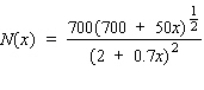 <strong>A sociologist has found that the number of serious crimes in a certain city each year is described by the function , where x (in cents/dollar deposited) is the level of reinvestment in the area in conventional mortgages by the city's ten largest banks. Use differentials to estimate the change in the number of crimes if the level of reinvestment changes from 16 /dollar deposited to 25 /dollar deposited. Round to the nearest integer.</strong> A) Decrease of 125 crimes/yr. B) Decrease of 155 crimes/yr. C) Decrease of 122 crimes/yr. D) Decrease of 88 crimes/yr.