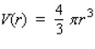 The volume of a spherical cancerous tumor is given by . If the radius of a tumor is estimated at 0.7 cm, with a maximum error in measurement of 0.007 cm, determine the error that might occur when the volume of the tumor is calculated. Round the answer to the nearest thousandth, if necessary. __________