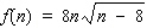 The length of time (in seconds) a certain individual takes to learn a list of n items is approximated by . Use differentials to approximate the additional time it takes the individual to learn the items on a list when n is increased from 72 to 78 items. Round to the nearest second. __________ sec