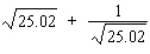Use a differential to approximate . Round the result to five decimal places, if necessary. Hint: Let and compute dy with x = 25 and dx = 0.02 . __________