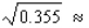 Use a differential to approximate the quantity. Round the result to the nearest thousandth, if necessary. __________