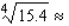 Use a differential to approximate the quantity. Round the result to the nearest thousandth, if necessary. __________