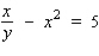 <strong>Find the derivative by solving the given implicit equation for y explicitly in terms of x. </strong> A) B) C) D)
